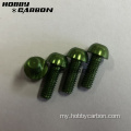 အစိမ်းရောင် M3 Auminum Screws Post